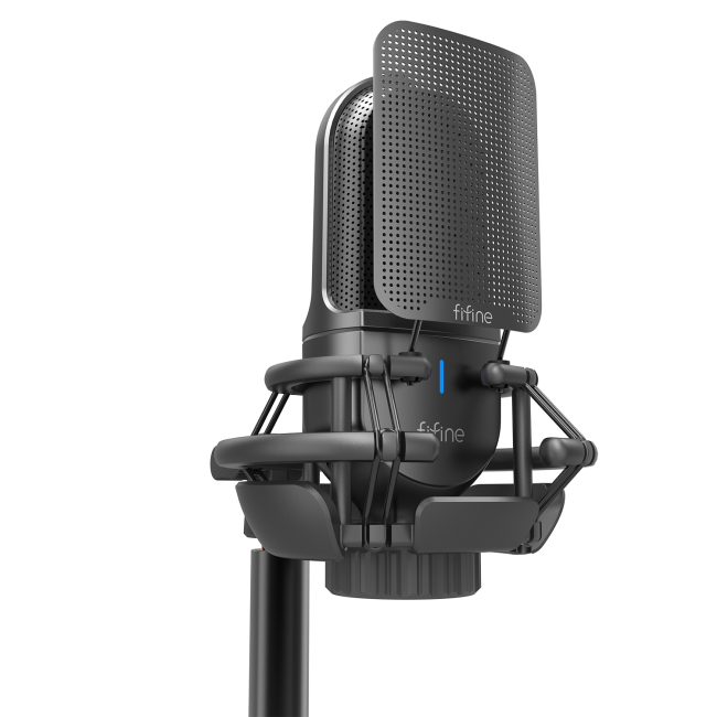 Мікрофони - Мікрофон конденсаторний Fifine чорний (K726)#2