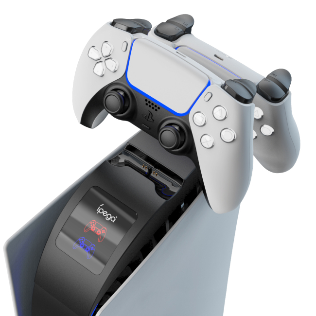 Павербанки - Зарядна станція Ipega DualSense PS5 для геймпадів (PG-P5016)#3