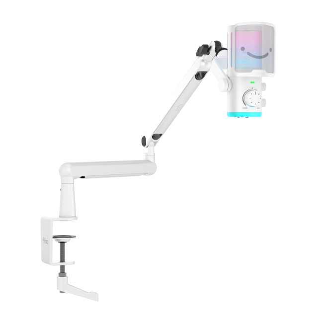 Мікрофони - Мікрофон конденсаторний Fifine USB White (TAM6W)#3