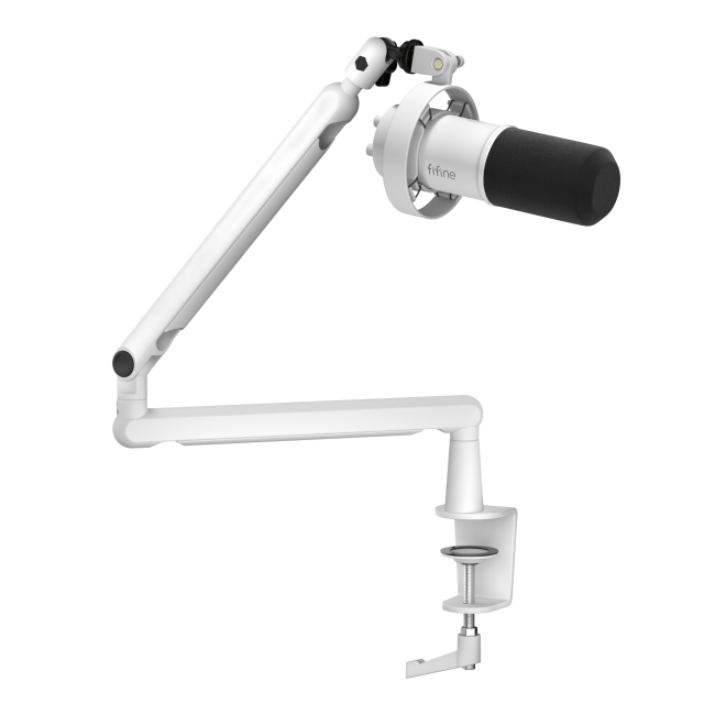 Мікрофони - Мікрофон динамічний Fifine USB/XLR White (T688W) #4