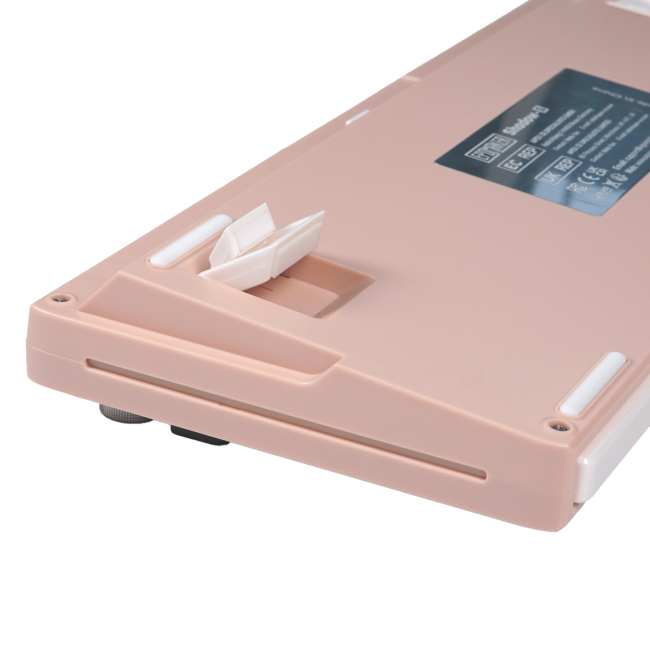 Клавіатура і миші - Клавіатура Epomaker Shadow-S TKL Wisteria Linear Switch Hot-Swap LCD Screen RGB Pink UA (SHS-P-WL)#5