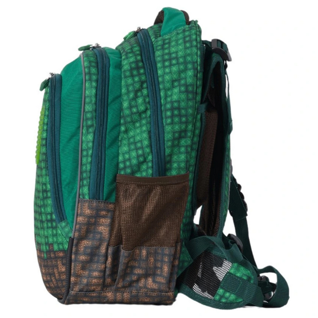 Рюкзаки та сумки - Рюкзак шкільний Pixie Crew Minecraft Explorer з пікселями (PXB-42-73)#2