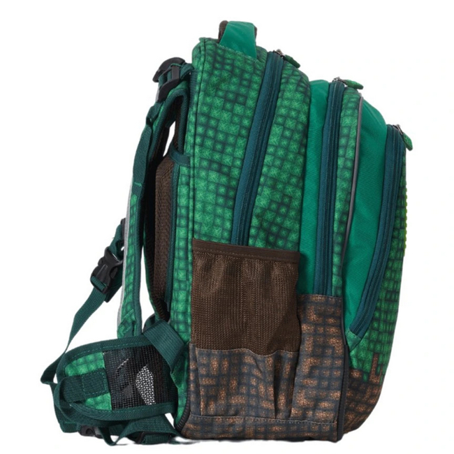 Рюкзаки та сумки - Рюкзак шкільний Pixie Crew Minecraft Explorer з пікселями (PXB-42-73)#3