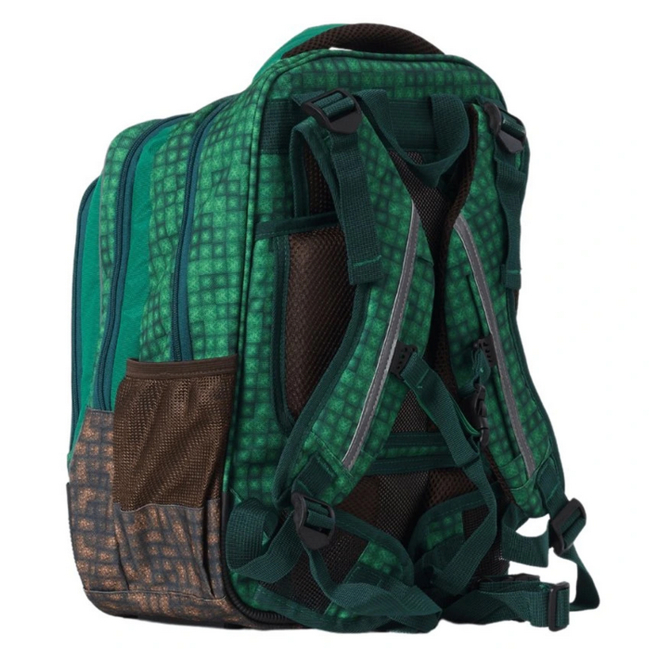 Рюкзаки та сумки - Рюкзак шкільний Pixie Crew Minecraft Explorer з пікселями (PXB-42-73)#4