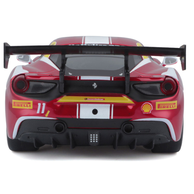 Конструктори з унікальними деталями - Конструктор Bburago Ferrari 488 Challenge 34 деталі (18-26586)#5