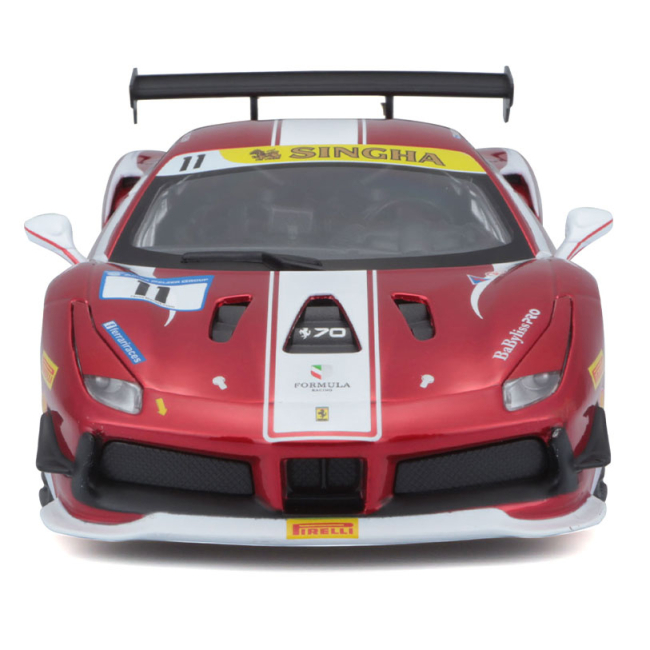 Конструктори з унікальними деталями - Конструктор Bburago Ferrari 488 Challenge 34 деталі (18-26586)#6