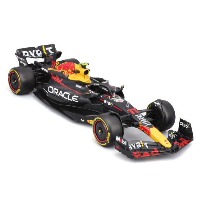 Автомоделі - Автомодель Bburago Racing Red Bull Racing RB19 з фігуркою в асортименті (18-28036)#7
