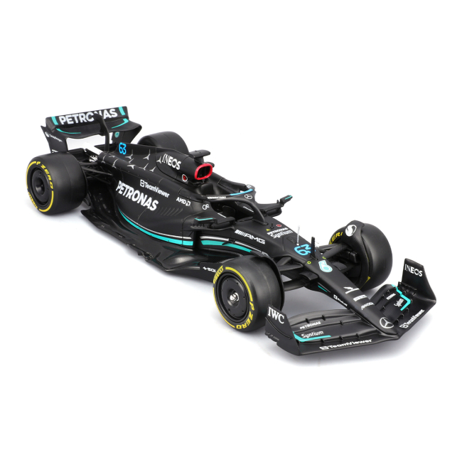 Автомоделі - Автомодель Bburago Racе Mercedes-AMG F1 W14 E Performance з фігуркою в асортименті (18-28037)#6