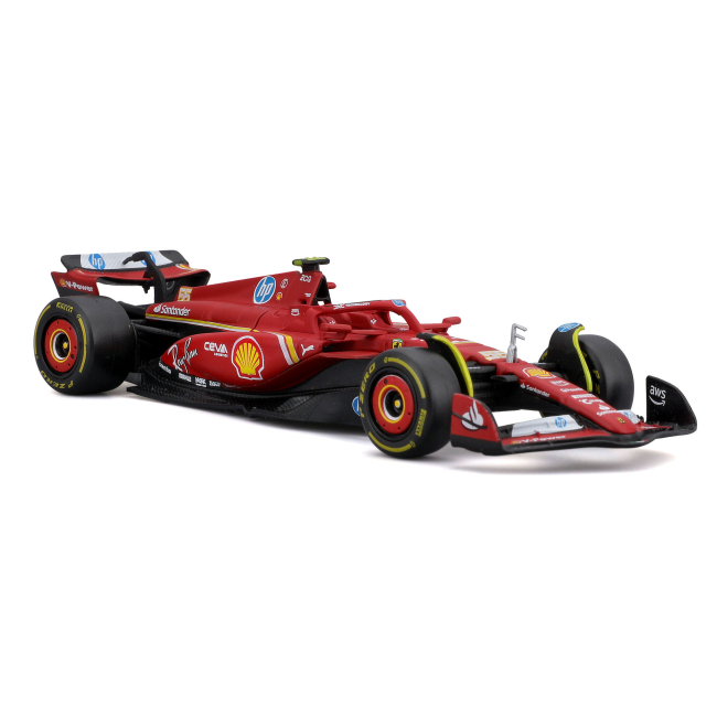 Автомоделі - Набір автомоделей Bburago Racing Ferrari SF-24 (18-36839)#7