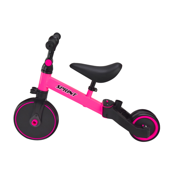 Велосипеди - Велосипед Країна Іграшок Триколісний 2 в 1 рожевий (TR2451)#5