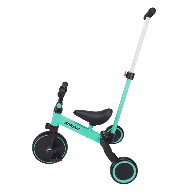 Велосипеди - Велосипед Країна Іграшок Триколісний 2 в 1 бірюзовий (TR2452)#2