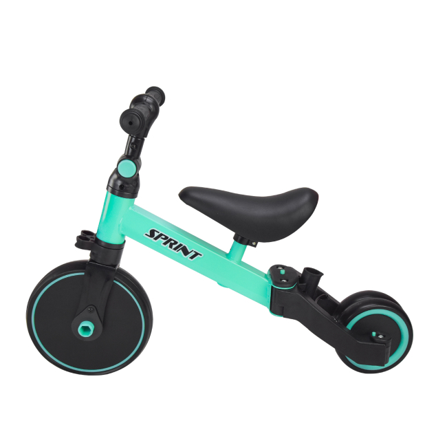 Велосипеди - Велосипед Країна Іграшок Триколісний 2 в 1 бірюзовий (TR2452)#5