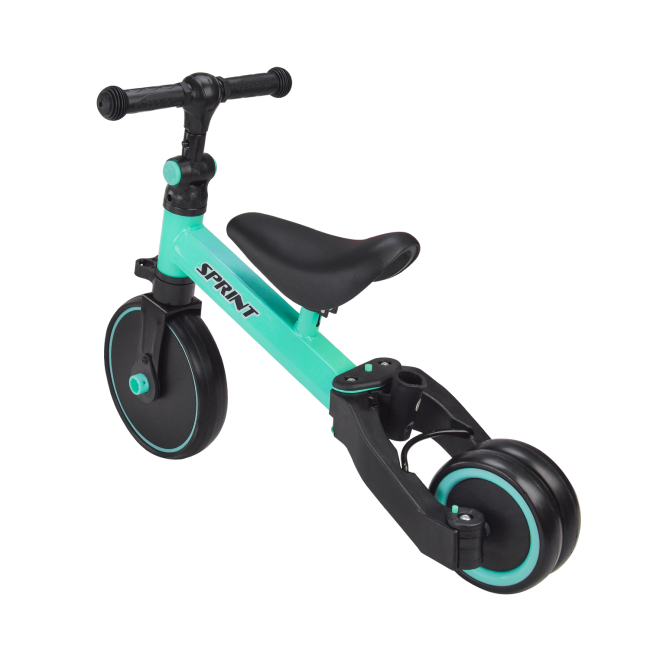 Велосипеди - Велосипед Країна Іграшок Триколісний 2 в 1 бірюзовий (TR2452)#6