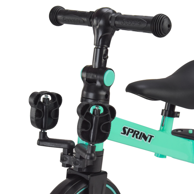 Велосипеди - Велосипед Країна Іграшок Триколісний 2 в 1 бірюзовий (TR2452)#7