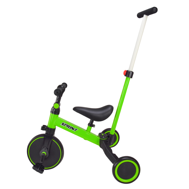 Велосипеди - Велосипед Країна Іграшок Триколісний 2 в 1 зелений (TR2453)#2