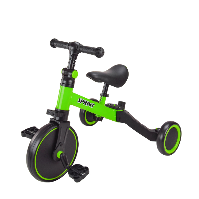 Велосипеди - Велосипед Країна Іграшок Триколісний 2 в 1 зелений (TR2453)#3