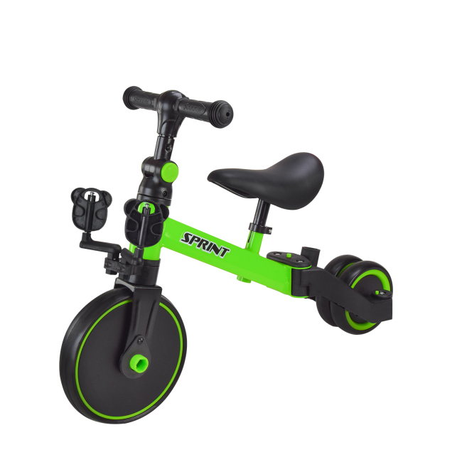 Велосипеди - Велосипед Країна Іграшок Триколісний 2 в 1 зелений (TR2453)#4