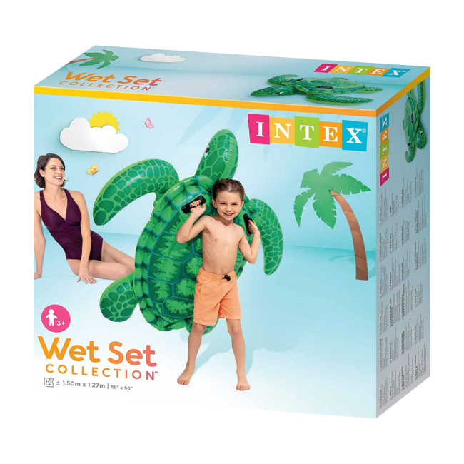 Для пляжу і плавання - Надувний пліт INTEX Морська черепаха Ліл (57524)#2