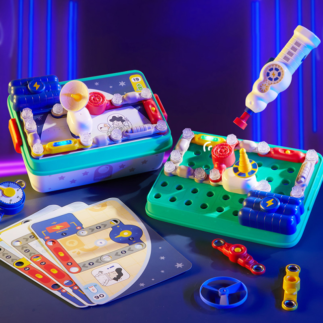 Наукові ігри, фокуси та досліди - Набір Mideer Маленький електротехнік Запуск ракети (MD3402)#2