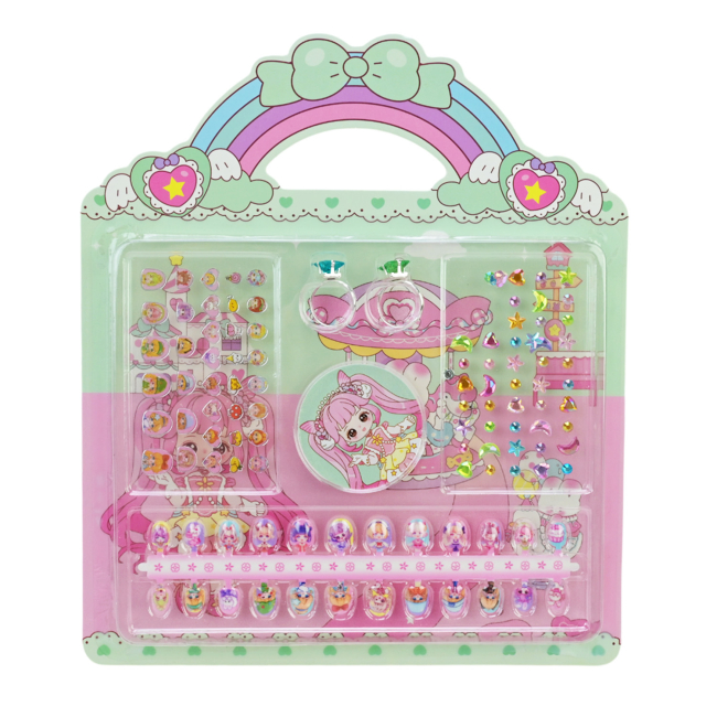 Косметика - Набір для манікюру Країна Іграшок Нігті та наліпки в асортименті (NL101)#3