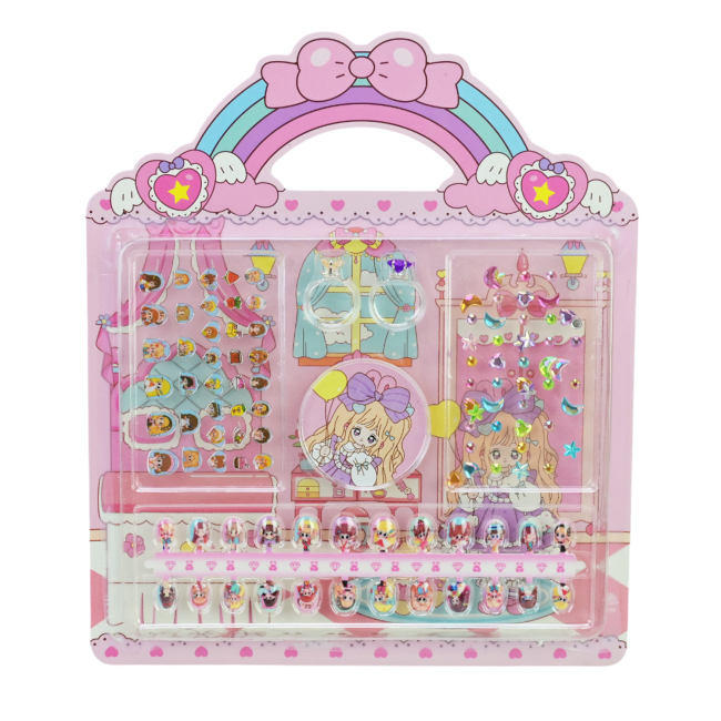 Косметика - Набір для манікюру Країна Іграшок Нігті та наліпки в асортименті (NL101)#4