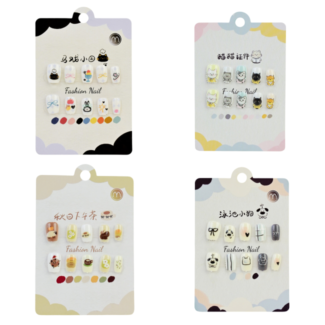 Косметика - Набір для манікюру Країна Іграшок Накладні нігті в асортименті (NL102)#2