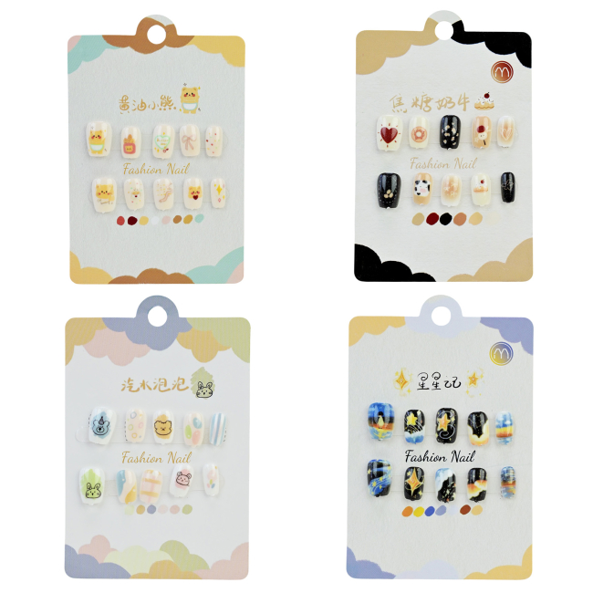 Косметика - Набір для манікюру Країна Іграшок Накладні нігті в асортименті (NL102)#3