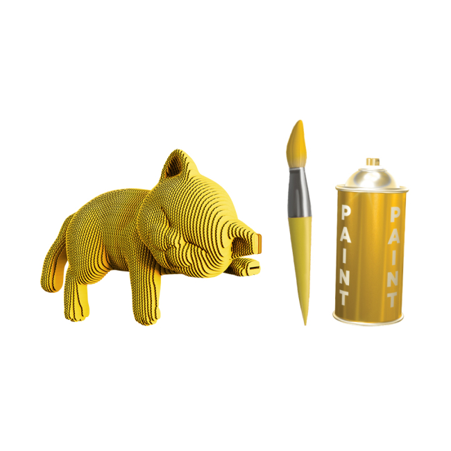 3D-пазли - 3D пазл Cartonic Sleppy kitten (4820191134843)#3