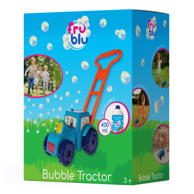 Мильні бульбашки - Ігровий набір Fru Blu Трактор для бульбашок (DKF0396)#3