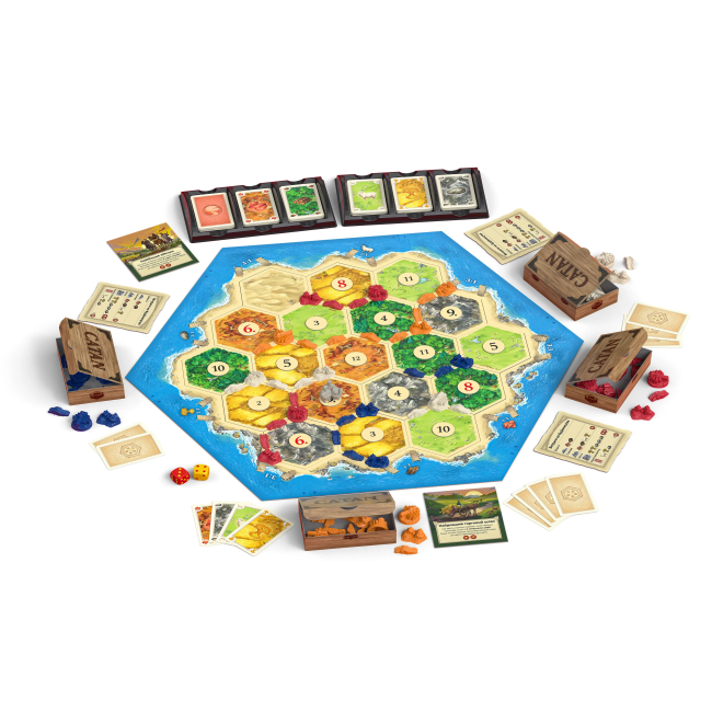 Настільні ігри - Настільна гра Rozum Catan (R100UA)#2