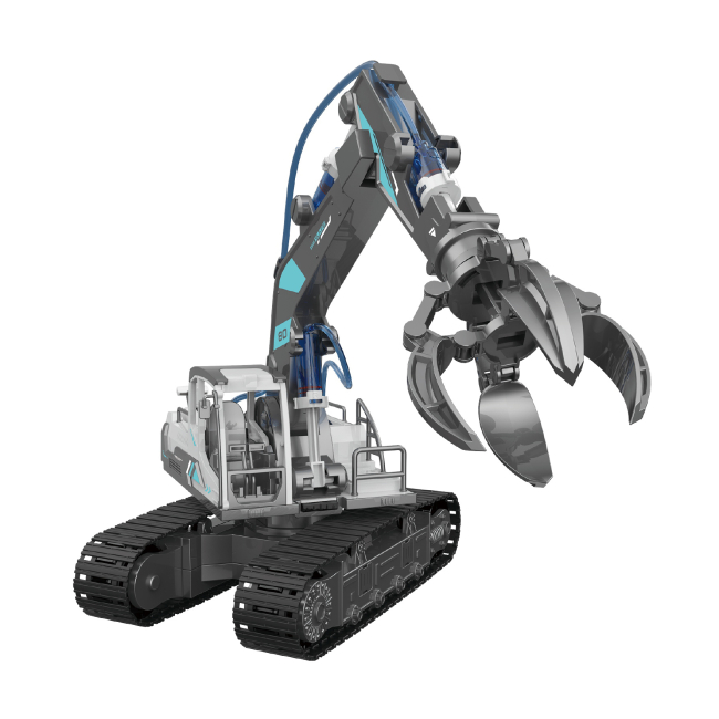 Конструктори з унікальними деталями - Конструктор StemX Гідравлічні машини 3 в 1 (71625)#3