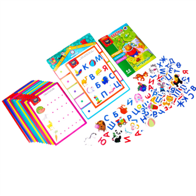 Навчальні іграшки - Магнітний набір Vladi Toys Абетка (VT5412-01)#2