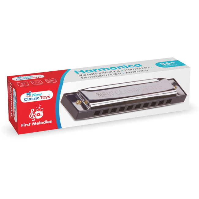 Музичні інструменти - Музичний інструмент New classic toys Губна гармоніка 10 отворів (10023)#4