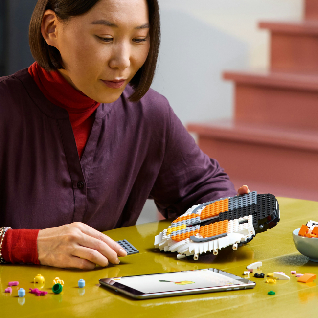 Конструктори LEGO - Конструктор LEGO Art Колекція фауни - Тигр (31217)#4