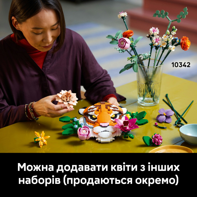 Конструктори LEGO - Конструктор LEGO Art Колекція фауни - Тигр (31217)#8