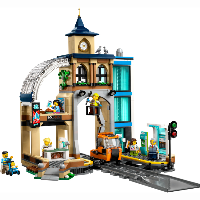 Конструктори LEGO - Конструктор LEGO City Центральний залізничний вокзал (60469)#2