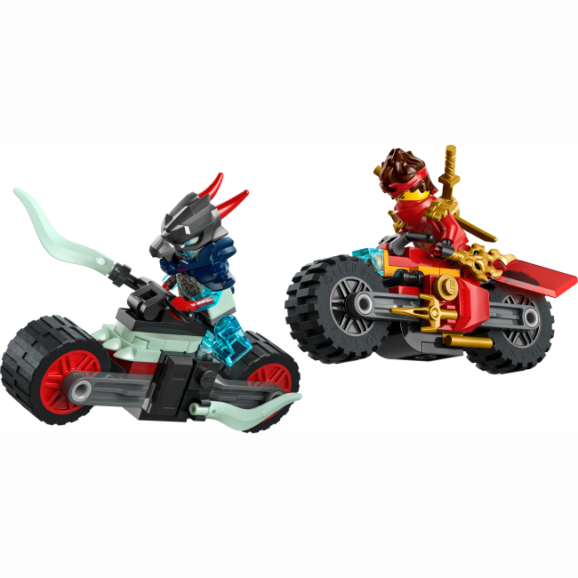 Конструктори LEGO - Конструктор LEGO NINJAGO Швидкісні перегони Кая на мотоциклі (71838)#2