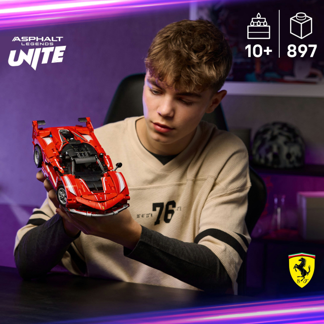 Конструктори LEGO - Конструктор LEGO Technic Ferrari FXX K (42212)#5