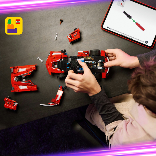 Конструктори LEGO - Конструктор LEGO Technic Ferrari FXX K (42212)#9