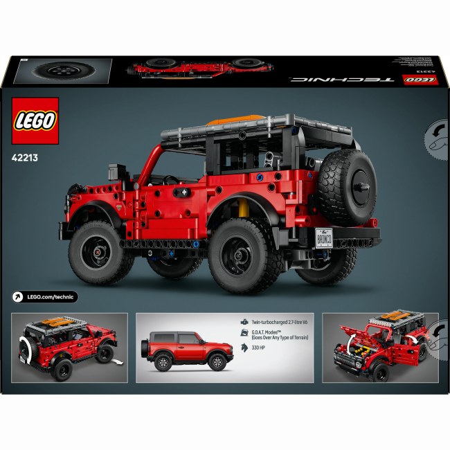 Конструктори LEGO - Конструктор LEGO Technic Позашляховик Ford Bronco (42213)#3
