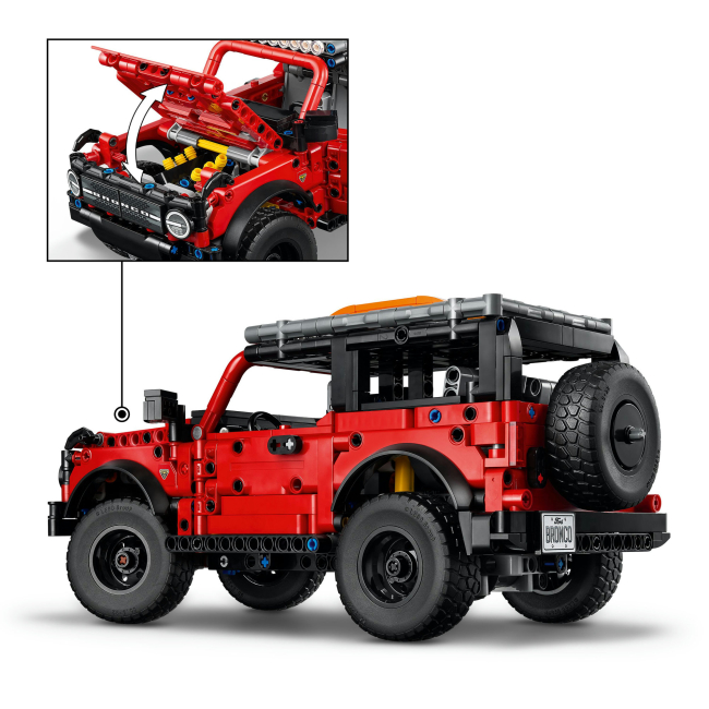 Конструктори LEGO - Конструктор LEGO Technic Позашляховик Ford Bronco (42213)#6