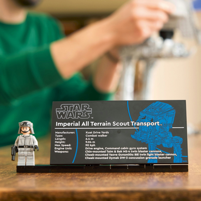 Конструктори LEGO - Конструктор LEGO Star Wars Крокохід AT-ST (75417)#8