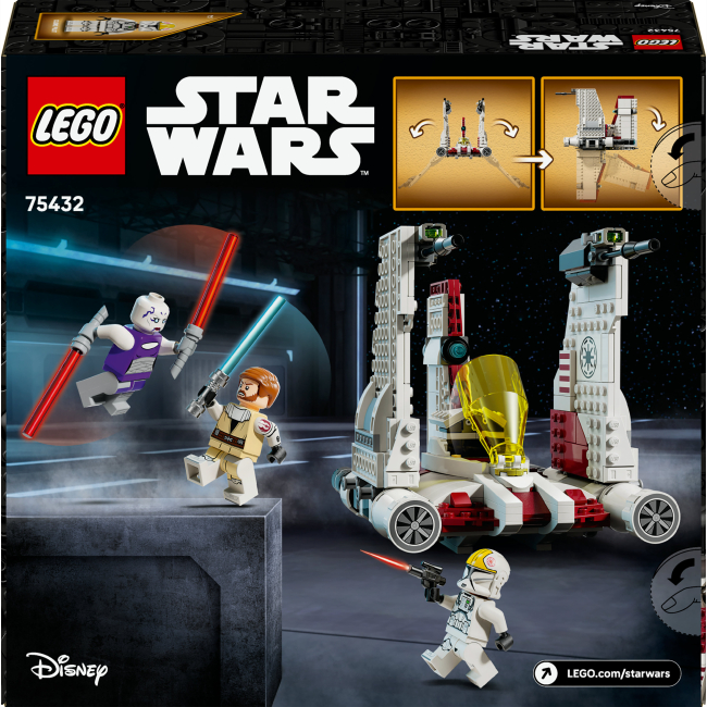Конструктори LEGO - Конструктор LEGO Star Wars Зоряний винищувач V-19 «Потік» (75432)#3