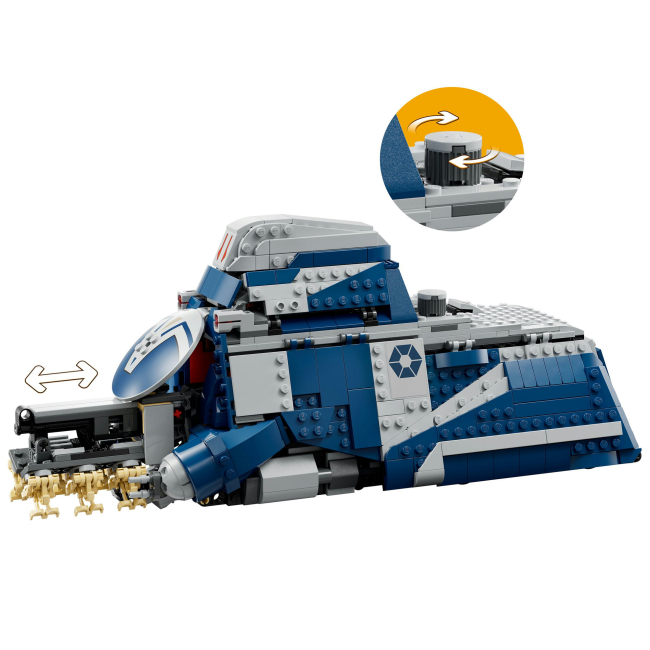 Конструктори LEGO - Конструктор LEGO Star Wars Битва при Фелюсії Сепаратистський МТТ (75435)#6