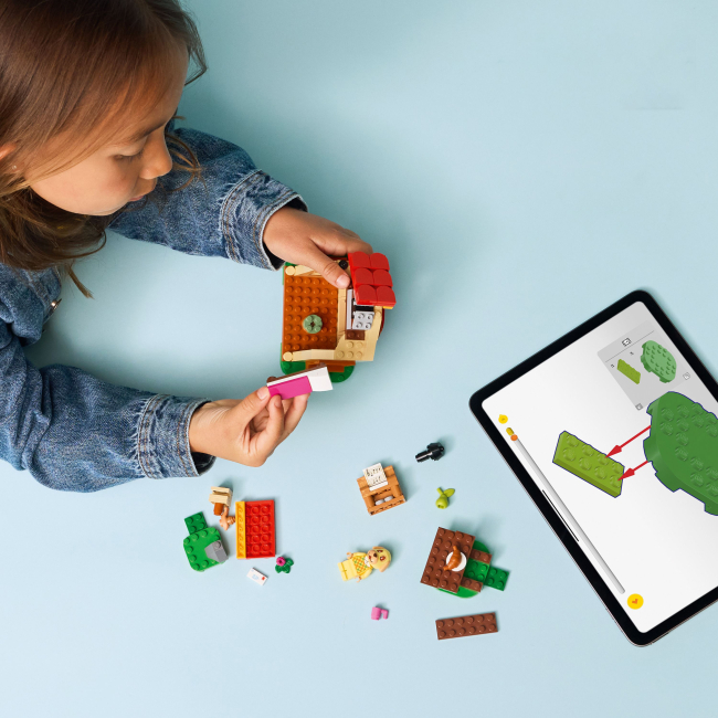 Конструктори LEGO - Конструктор LEGO Animal Crossing Затишний будинок Goldie (77058)#4