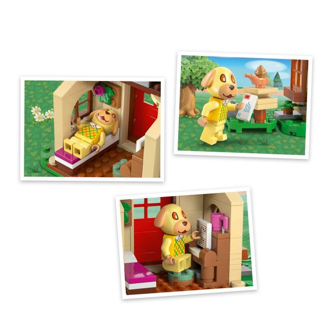 Конструктори LEGO - Конструктор LEGO Animal Crossing Затишний будинок Goldie (77058)#6