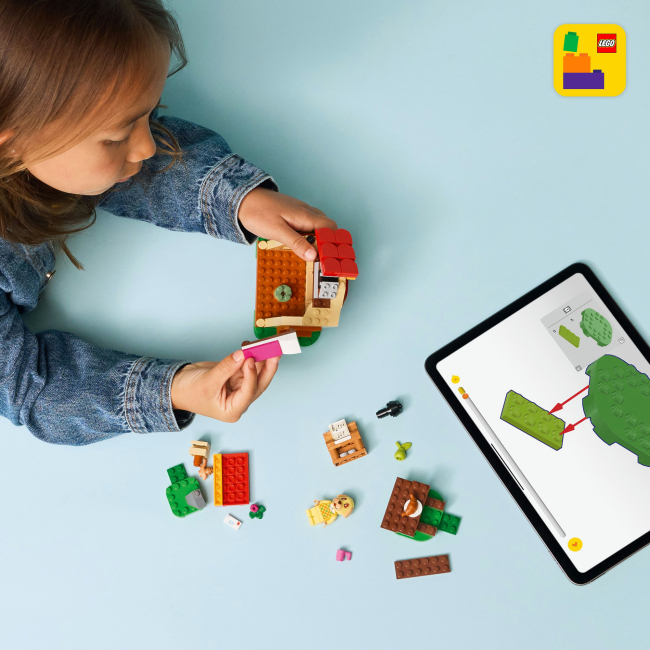 Конструктори LEGO - Конструктор LEGO Animal Crossing Затишний будинок Goldie (77058)#9