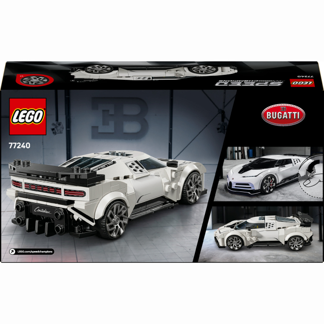 Конструктори LEGO - Конструктор LEGO Speed Спортивний гіперкар Bugatti Centodieci (77240)#3