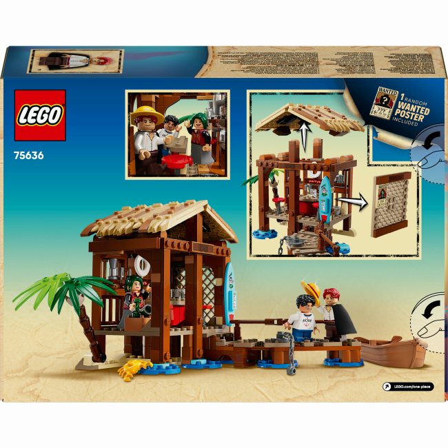 Конструктори LEGO - Конструктор LEGO One Piece Хатина у Селищі Вітряків (75636)#3