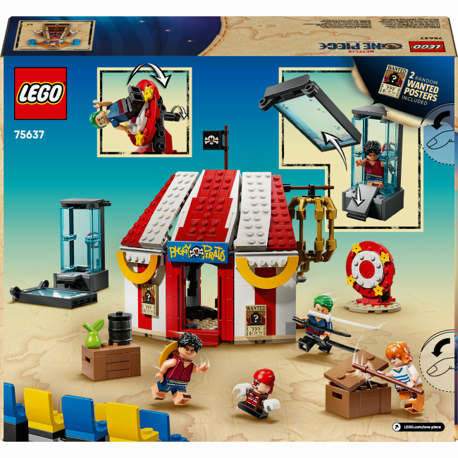 Конструктори LEGO - Конструктор LEGO One Piece Цирковий намет клоуна Баґґі (75637)#3